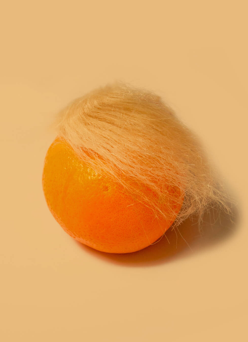 Orange with Toupet Trump photo by Charles Deluvio