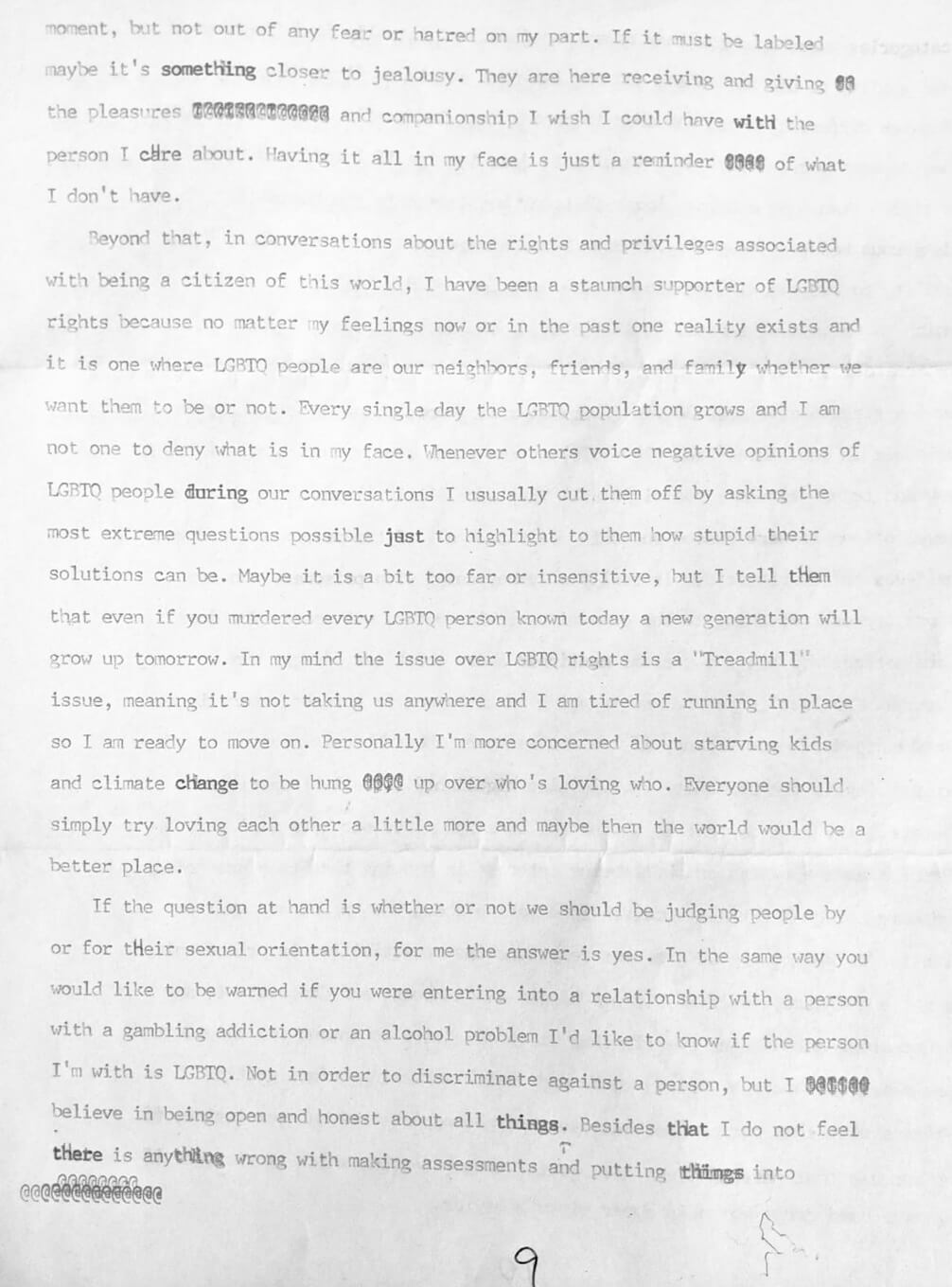 LGBTQ relations in prison