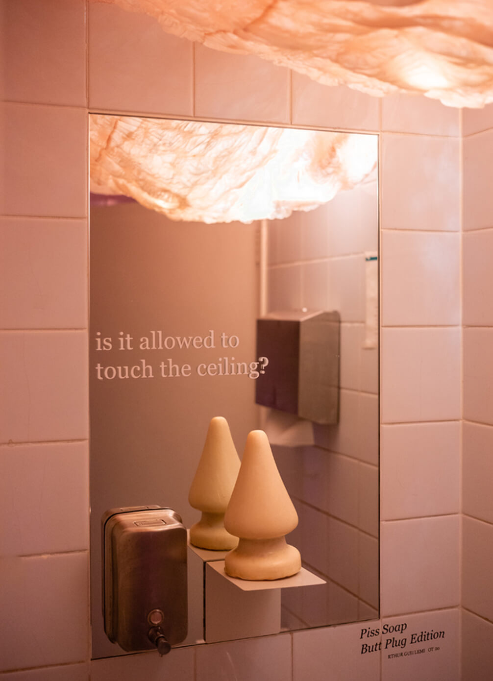 Butt Plug Piss Soap Project by Arthur Guilleminot