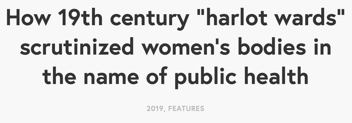 public health and women's bodies