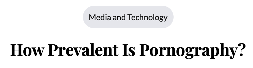 how popular is porn