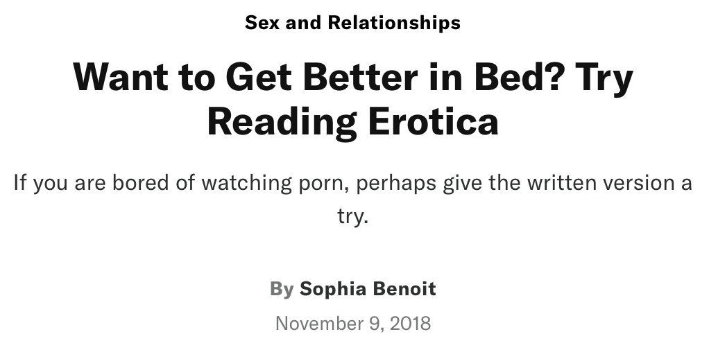 Sophie Benoit, Published November 9,2018